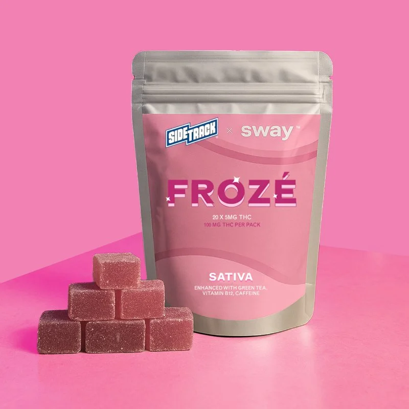 Introducing FROZÉ, a cannabis gummy by Sidetrack and SWAY — SWAY